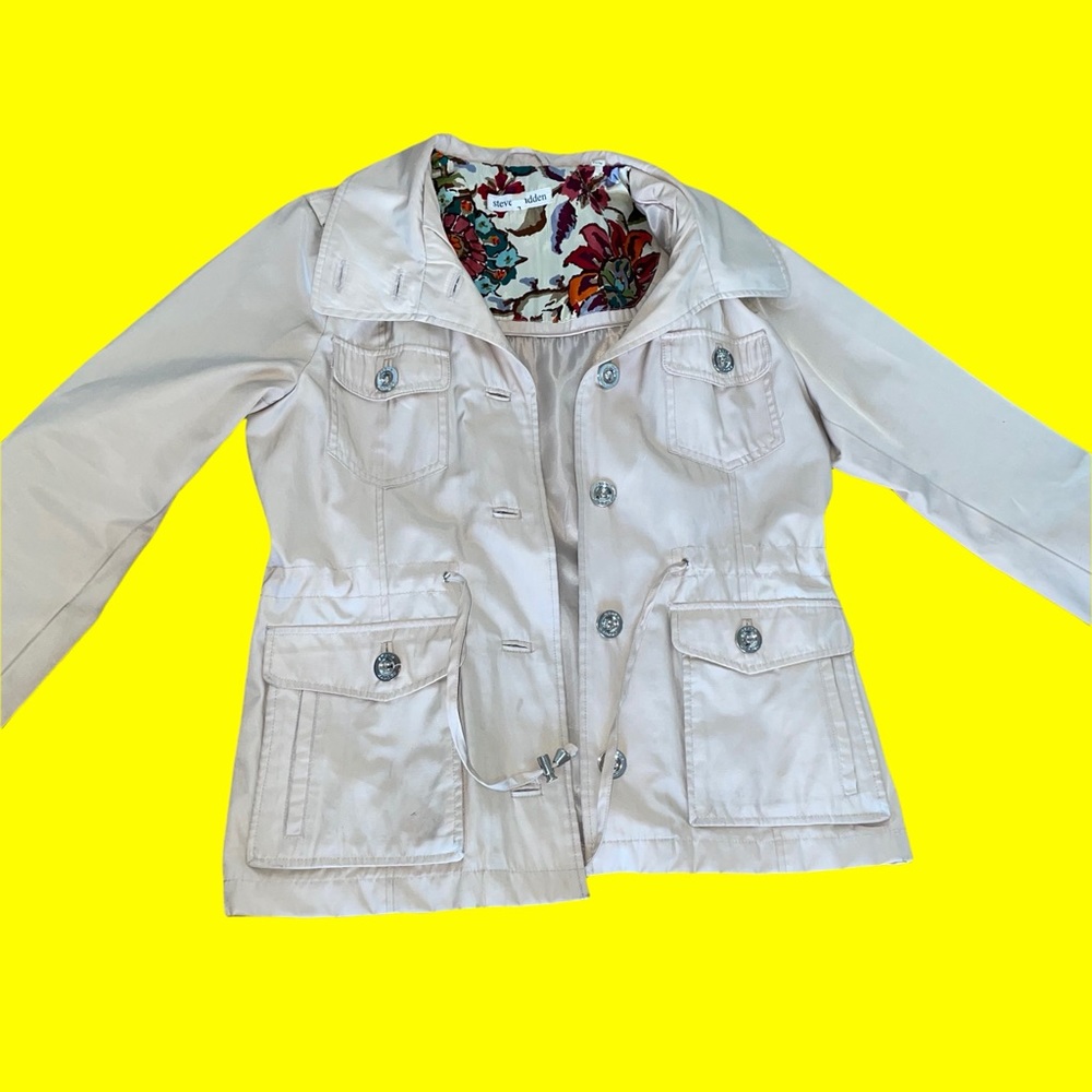 Steve Madden Waterproof Pea Cost w/ Removable Hood